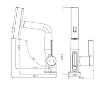 Thumbnail for SplashGlow - Multifunctional Bathroom Faucet With LED Temperature Display - luvinly