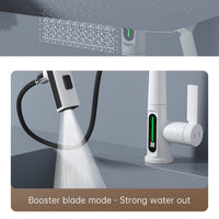 Thumbnail for SplashGlow - Multifunctional Bathroom Faucet With LED Temperature Display - luvinly