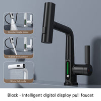 Thumbnail for SplashGlow - Multifunctional Bathroom Faucet With LED Temperature Display - luvinly