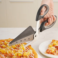 Thumbnail for Stainless Steel Pizza Scissors Baking Tool Removable PIZZA Scissors Pizza Cutter - luvinly