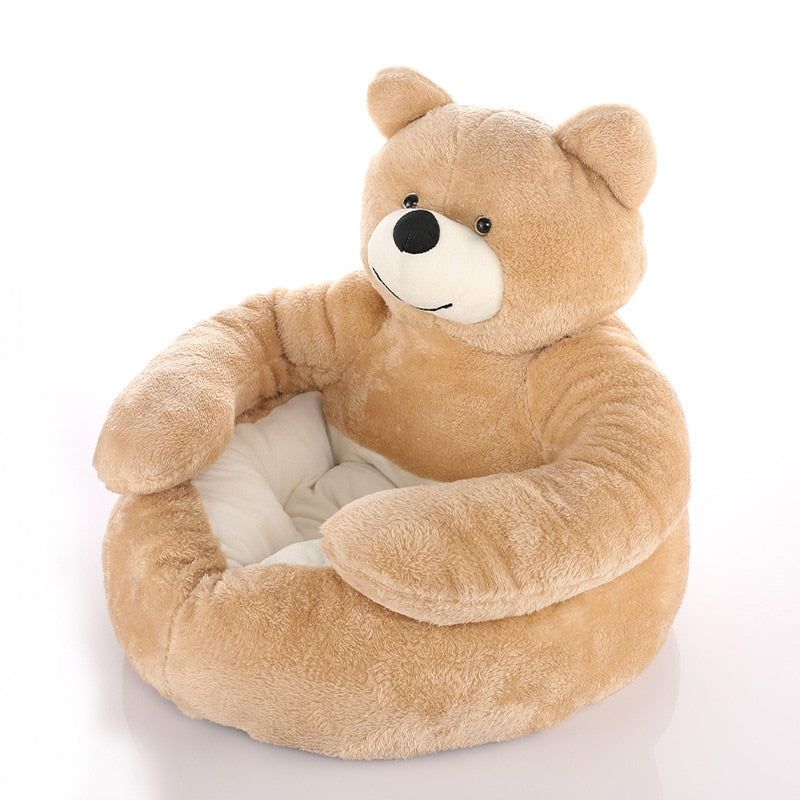 TEDDYLOUNGE - SUPER SOFT WARM CUTE BEAR HUG PET BED - luvinly