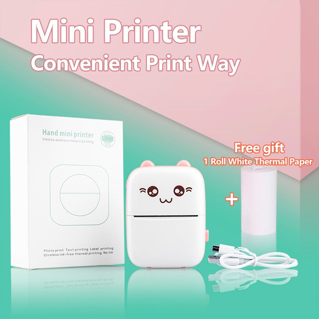 ThermPrint™️-Mini Pocket Thermal Printer - luvinly