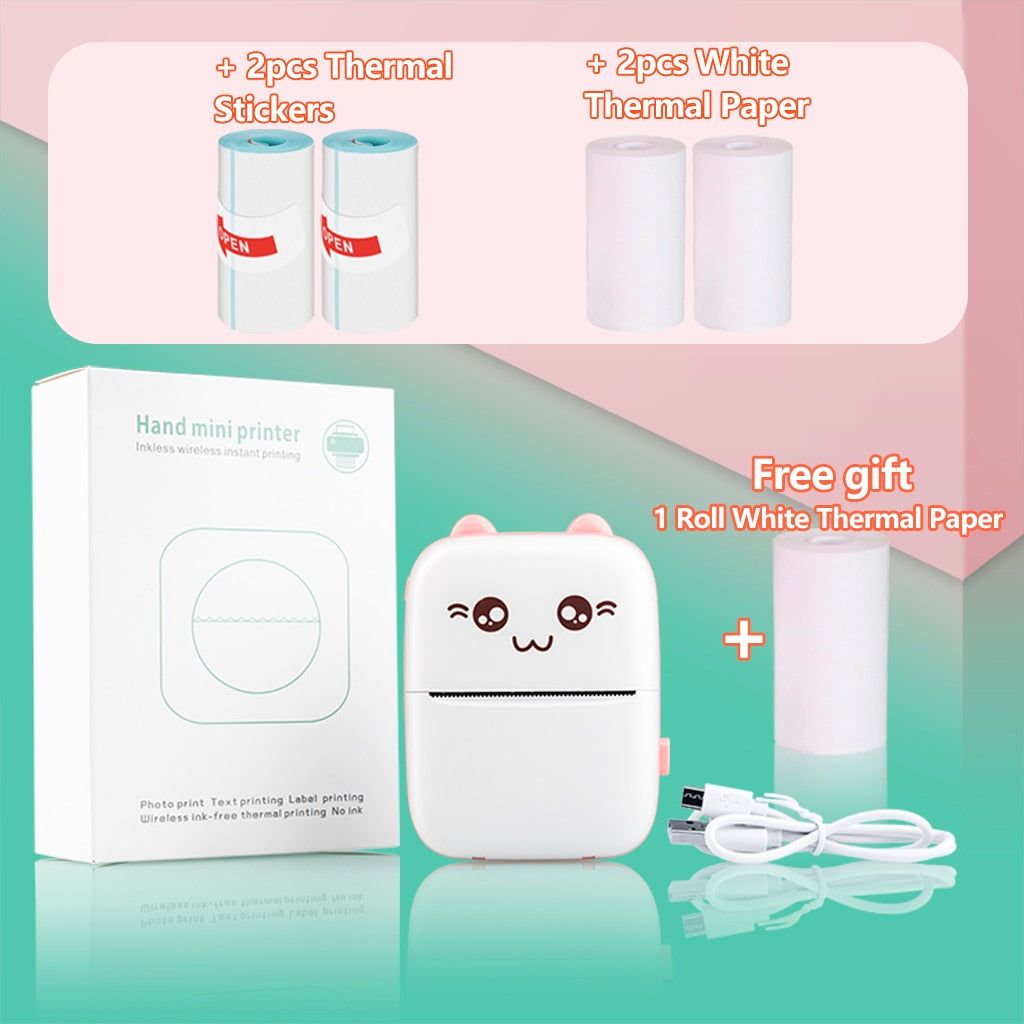 ThermPrint™️-Mini Pocket Thermal Printer - luvinly