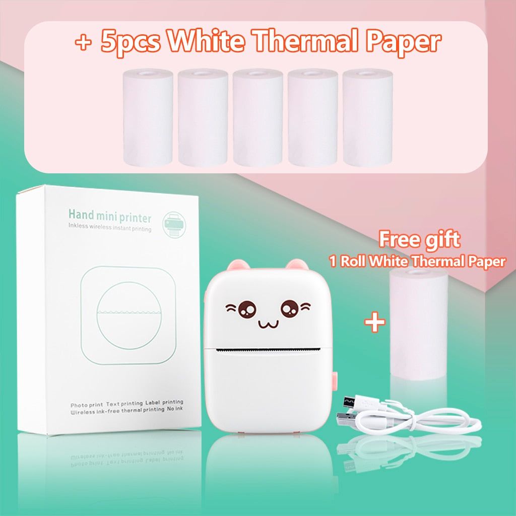 ThermPrint™️-Mini Pocket Thermal Printer - luvinly