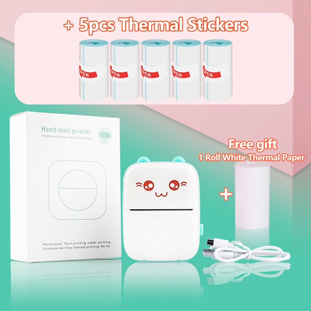 ThermPrint™️-Mini Pocket Thermal Printer - luvinly