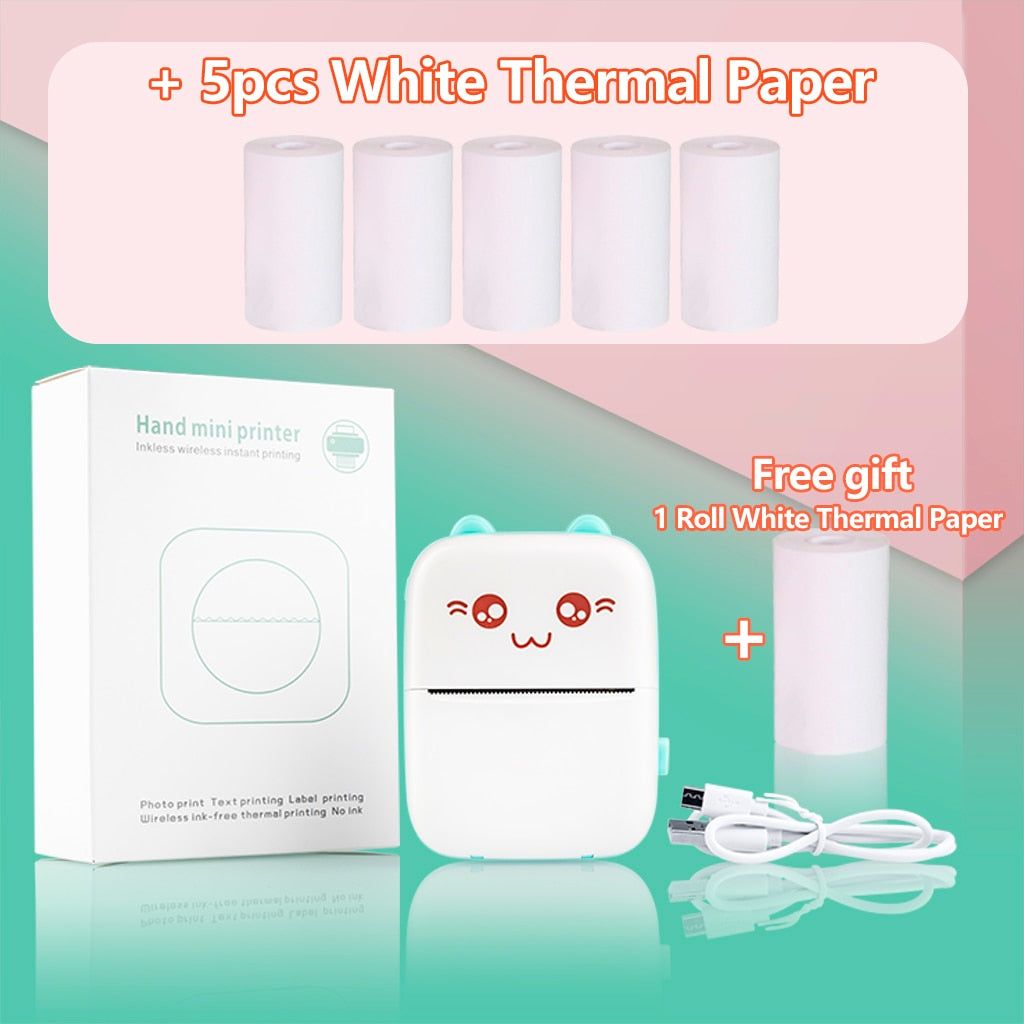 ThermPrint™️-Mini Pocket Thermal Printer - luvinly