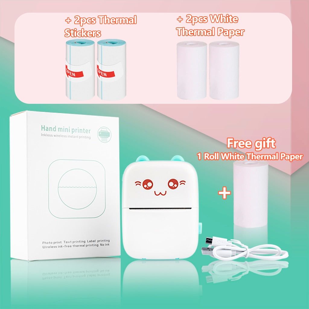 ThermPrint™️-Mini Pocket Thermal Printer - luvinly