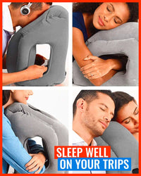 Thumbnail for TravelCuddi - Inflatable Travel Pillow - luvinly