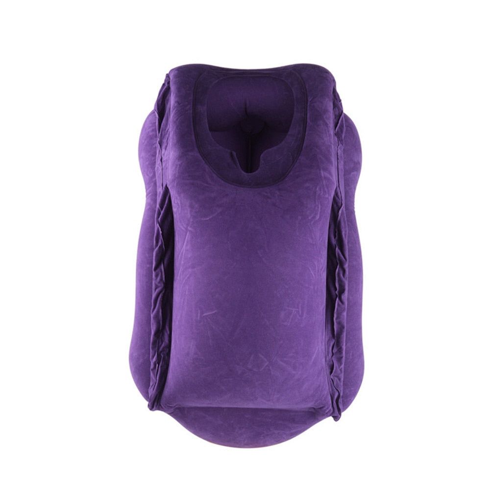 TravelCuddi - Inflatable Travel Pillow - luvinly