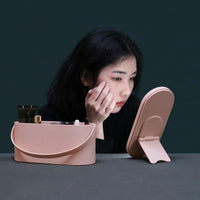 Thumbnail for Travel Makeup With LED Light Up Mirror - luvinly