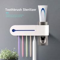 Thumbnail for UV LIGHT TOOTHBRUSH HOLDER & PASTE DISPENSER - luvinly