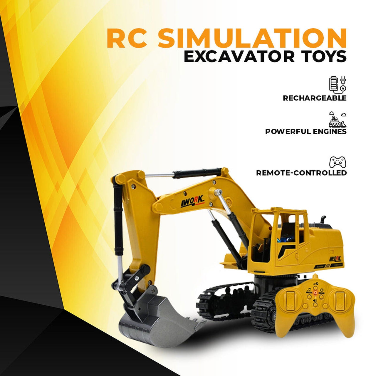 Ultimate RC Excavator - Pro Series XRCT1 - luvinly
