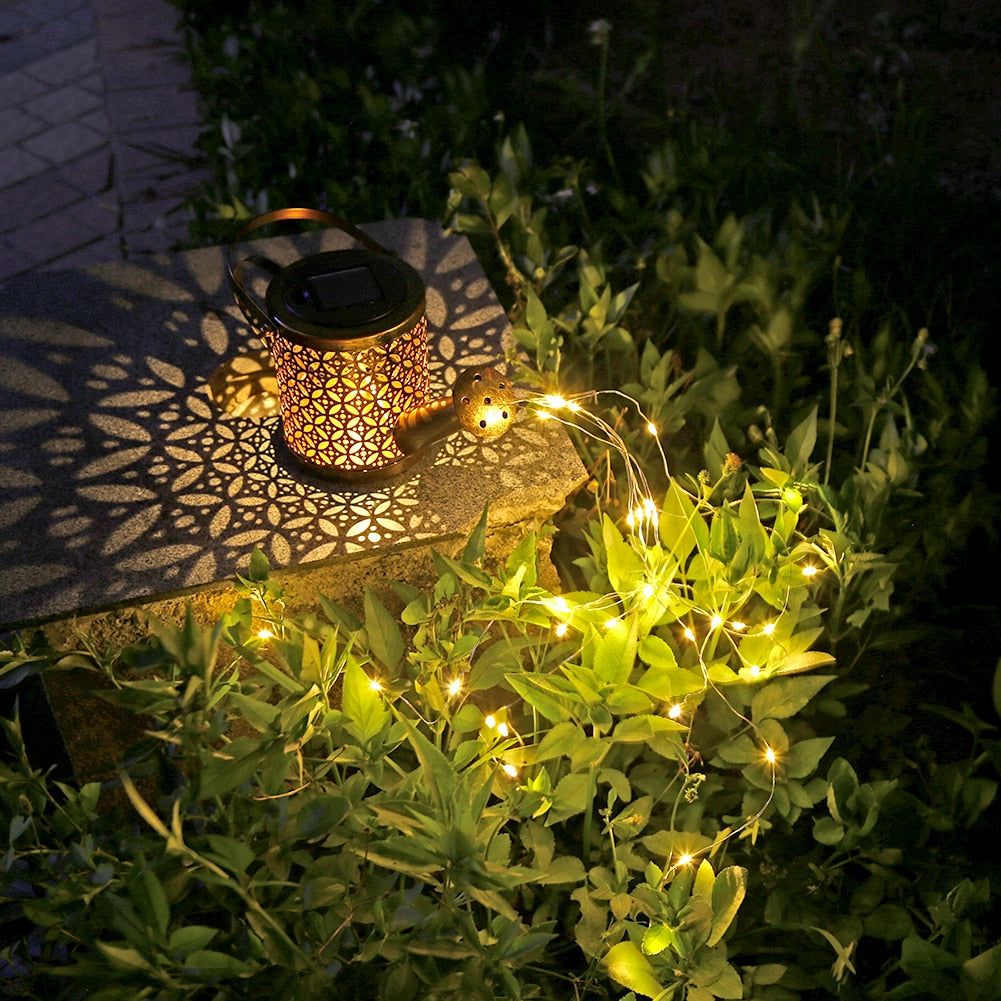 WATERING CAN SOLAR LAMP - luvinly