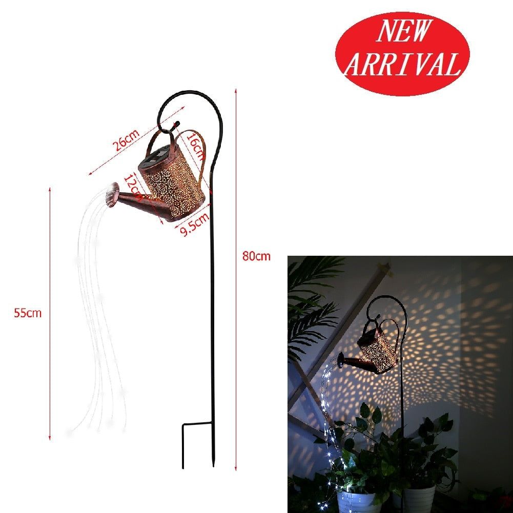 WATERING CAN SOLAR LAMP - luvinly
