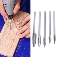 Thumbnail for WOOD CARVING & ENGRAVING DRILL BIT SET - luvinly