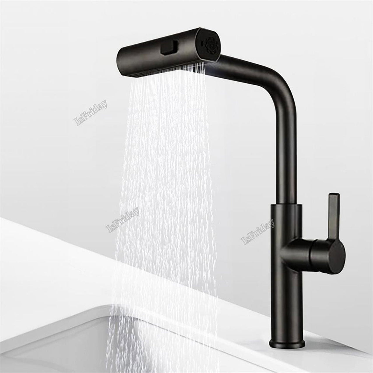 Waterfall Kitchen Faucet - luvinly