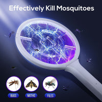 Thumbnail for ZapDisc - 6 In 1 LED Display Smart Electric Mosquito Swatter - luvinly