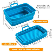 Thumbnail for Rectangular Air Fryer Baking Pan