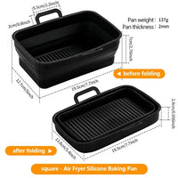 Thumbnail for Rectangular Air Fryer Baking Pan